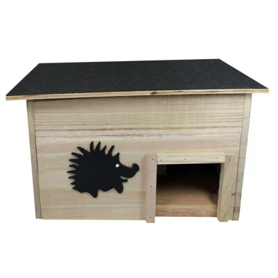 Igelhaus Winter Igelfutterhaus Igelhotel Igel Pension Futterstelle Katzensicher  - Bild 1 von 4