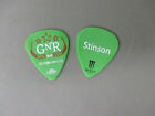 Guns n' Roses guitar pick STINSON green pick !