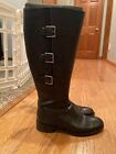 ECCO WOMEN'S HOBART BUCKLE boots side zip black size 38