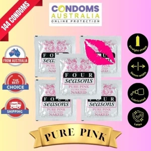 Four Seasons PurePink Bulk (144 Condoms) - Picture 1 of 7