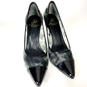 Women’s Adrianna Papell pointed toe sheer floral pump Size 9.5 - Picture 1 of 9