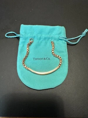 TIFFANY 18K 玫瑰金威尼斯链接 ID 手镯 — 第 1/3 张图片