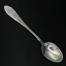 Antique c1770 Stephen Emery American Colonial Coin Silver Pointed End Spoon