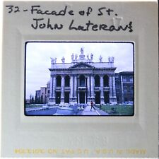 Vintage 35mm Slide Photo — 32 Archbasilica Saint John Lateran Rome Italy — 1968