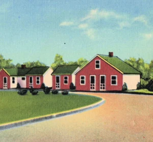 Cartolina Odessa Delaware DE Odessa Motor Court pubblicata 1955 - Foto 1 di 3