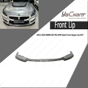 Alerón labial superior delantero estilo APN de carbono seco G87 M2 para BMW 2023-2024 - Imagen 1 de 21