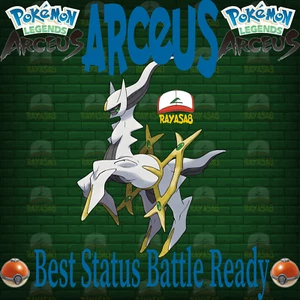 Arceus Legendary 6iv Best Stats Pokemon Legends Arceus Pokémon Home - Picture 1 of 3