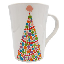 BRIGHT TREE Christmas Coffee Mug Tall Latte Signature Housewares Room Creative