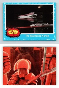 The Resistance A-wing #105 Journey To Star Wars The Last Jedi 2017 Topps Card - Picture 1 of 1