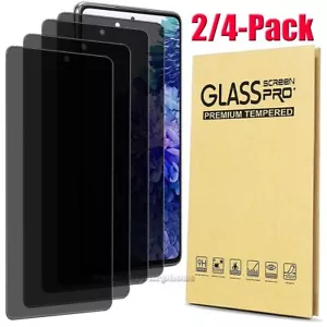 Protector de pantalla de privacidad vidrio templado para Samsung Galaxy S20/Plus/Ultra/FE 5G - Imagen 1 de 16