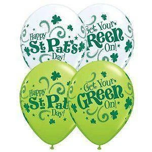 St Patricks Day Balloons (10) - Image 1 of 1