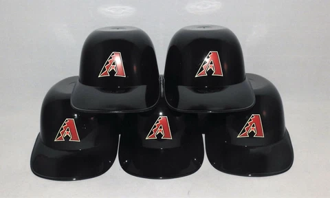 Lot of (5) ARIZONA DIAMONDBACKS Ice Cream SUNDAE HELMETS New Baseball Mini Bowl Cover