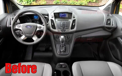 Radio estéreo para automóvil Android 13 para Ford Transit Connect 2014-2018 Carplay GPS navegación Foto 1 de 4