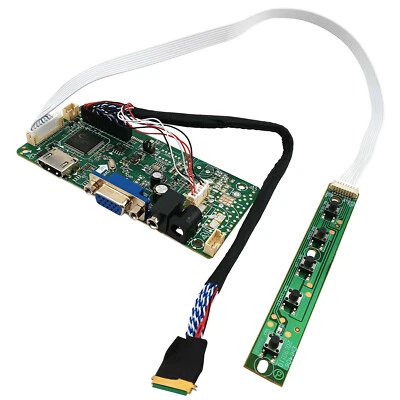 Controlador LCD N173HGE-L11 L21 Pantalla 17.3" VGA HDMI 1080P 3.5mm Placa de Entrada Foto 1 de 4