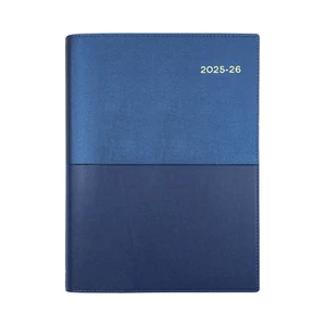 2025-26 Collins Vanessa Financial Year A4 Day To Page DTP Blue Diary FY145.V59 - Bild 1 von 4