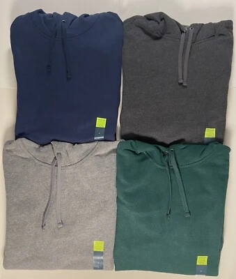 Sudadera con Capucha Para Hombres Tek Gear L Ultra Suave Polar Elige Color Pullover Bolsillo Foto 1 de 4
