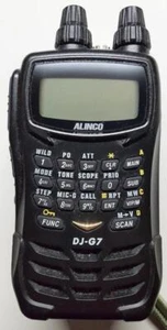 ALINCO DJ-G7 Dwupasmowy ręczny amatorski nadajnik-odbiornik radiowy UŻYWANY - Zdjęcie 1 z 8