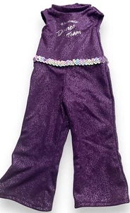 American Girl Truly Me Retired Dance Team Spirit Jumpsuit 2008 - Imagen 1 de 4