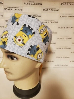 MINIONS /MENS / cap/Rn's, Dr's,medical staff  - Image 1 of 3