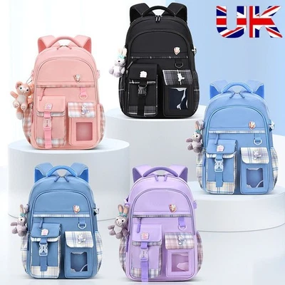 Waterproof Kids Children School Bags For Girls Primary School Backpack Schoolbag - Image 1 of 4