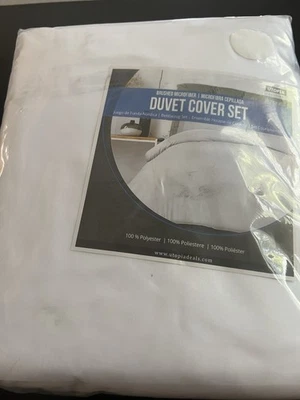 Utopia Bedding Cal King Size Brushed Microfiber Duvet Cover with 2 Pillow Shams - Image 1 of 3