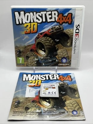 Monster 4 x 4  (Nintendo 3DS) PAL | Complete With Manual - Image 1 of 4