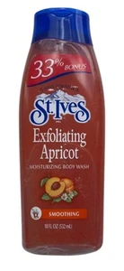 1 x Vintage St. Ives Exfoliating Apricot Moisturizing Body Wash 18 fl oz - Picture 1 of 2