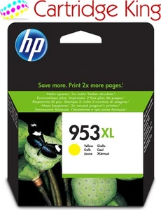 HP 953XL High Yield Original Yellow Ink Cartridge for HP OfficeJet Pro 7740 Wide - Afbeelding 1 van 1