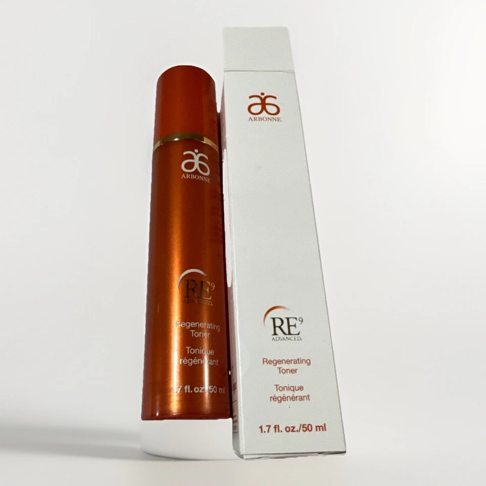 Tónico regenerador avanzado Arbonne RE9 NUEVO EN CAJA 1,7 fl oz/50 ml (100 % auténtico) Foto 1 de 4
