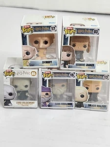 Funko Bitty Pop! Lote de 5 minifiguras de Harry Potter Hermione Dobby Voldemort  - Imagen 1 de 9