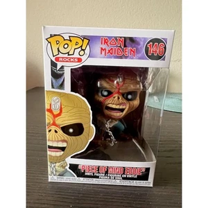 Piece of Mind Eddie Iron Maiden Funko Pop #146 Metal Rock Band Vinyl Figure Toy - Picture 1 of 6