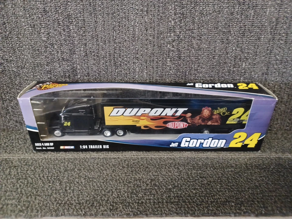 1:64th Scale Jeff Gordon Wizard of Oz Diecast Transporter By Winners Circle  - Image 1 of 1