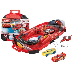 Disney Cars Carrera SPEED ARENA Autorennbahn Set to go im Koffer zum Mitnehmen - Bild 1 von 4