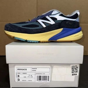 New Balance 990v6 Hergestellt in den USA Größe 8M Action Bronson Lapislazuli M990AC6 Brandneu - Bild 1 von 6
