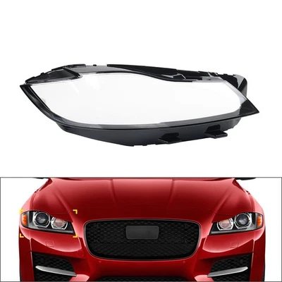 Right Headlight Clear Lens Cover Headlight Shell For Jaguar XF 2016-2020 2018 - Image 1 of 4