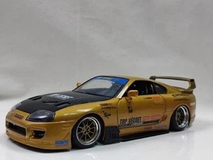Jada 1/24 1998 Toyota Supra MK4 topsecret Custom Modified Jdm Sports Car Model - Picture 1 of 16