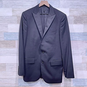 Chaqueta J CREW Peak Solapa Ludlow Negra Super 120s Lana Para Hombres 38R 38 Regular - Imagen 1 de 8