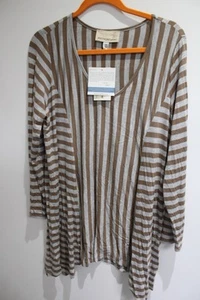 Anthony Original Damen Gr. XL langes gestreiftes Shirt Neu mit Etikett - Bild 1 von 6