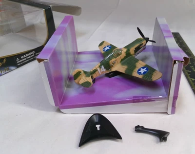 1:72 Flyers P-51D Mustang Die-Cast by Maisto #31024 OPEN Old Worn Box Stock - Image 1 of 4