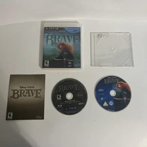 Brave PS3 PlayStation 3 Complete In Box Cib With Brave Movie DVD Bundle - Picture 1 of 12