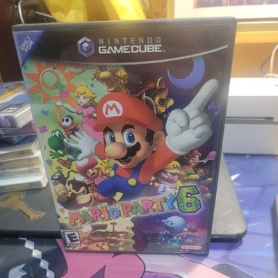 Mario Party 6 (Nintendo GameCube, 2004) Case & Manual Only! - Image 1 of 4