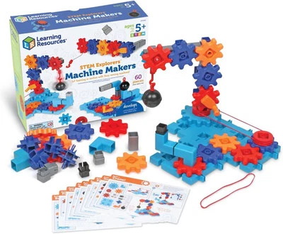 STEM Explorers Machine Makers  60 Piece Buildable Toy  STEM Building  - Image 1 of 4