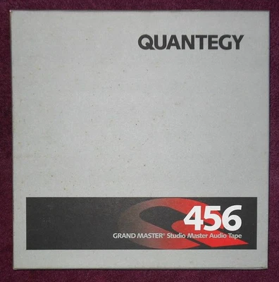 NOS - Quantegy (Ampex) 456 Grand Master  1/4" x 2500 Feet Reel Tape - Image 1 of 4