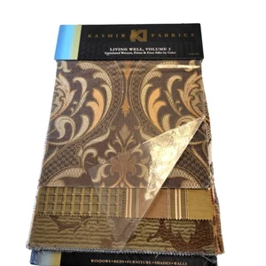 Kasmir Fabric Sample Book  Prints Woven Solid by Color Quilting Huge Heavy - Picture 1 of 22
