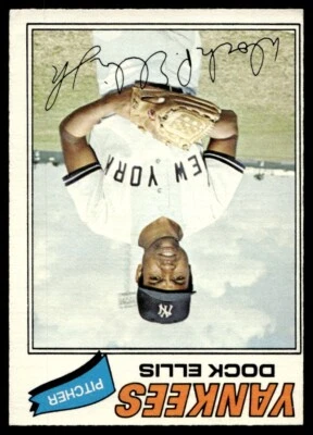 1977 O-Pee-Chee Dock Ellis New York Yankees #146 R43 - Image 1 of 2