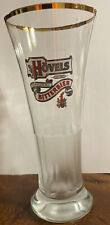 Hovels Original Bitterbier Beer Glass Seit 1893 Gold Rim 7 1/2” Tall 0.3 Liters