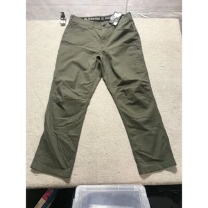 Duluth Trading Alaskan Hardwear Mens Size 34x30 Relaxed Fit Green Pants NWT - Picture 1 of 5
