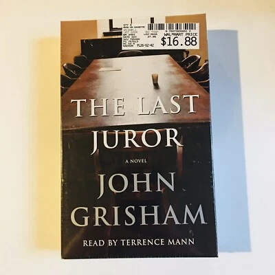 The Last Juror Audiobook Cassette John Grisham Terrence Mann SEALED 2004  - Image 1 of 3
