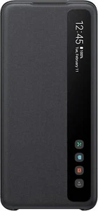 Samsung Galaxy S20 Case, S-View Flip Cover - Black (US Version) - Picture 1 of 2