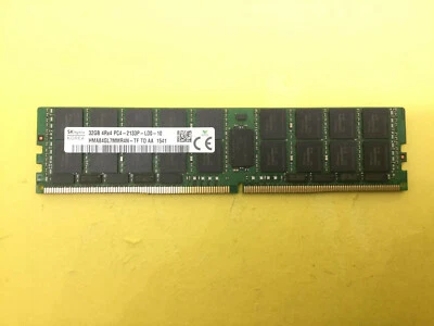 HMA84GL7MMR4N-TF HYNIX 32GB (1x32GB) 4RX4 PC4-2133P DDR4 Server Memory - Image 1 of 3
